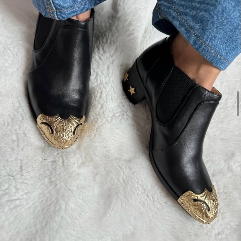 chanel booties 37